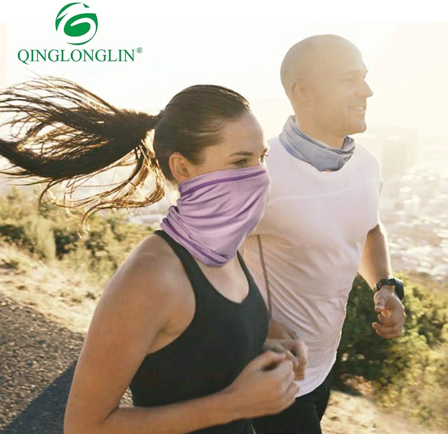 Cooling Neck Gaiter Bandana Face Mask for Men Women Summer UV Protection Cycling Fishing Scarf Cover