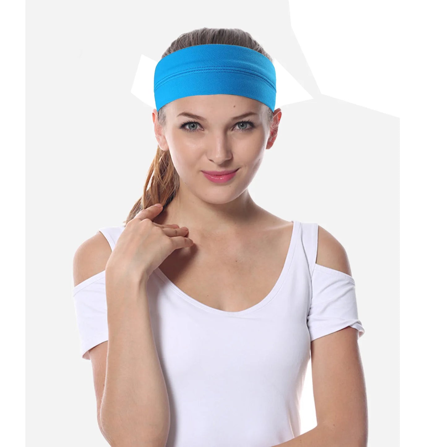 Non-slip Absorbent  Quick Dry Elastic Sweatband