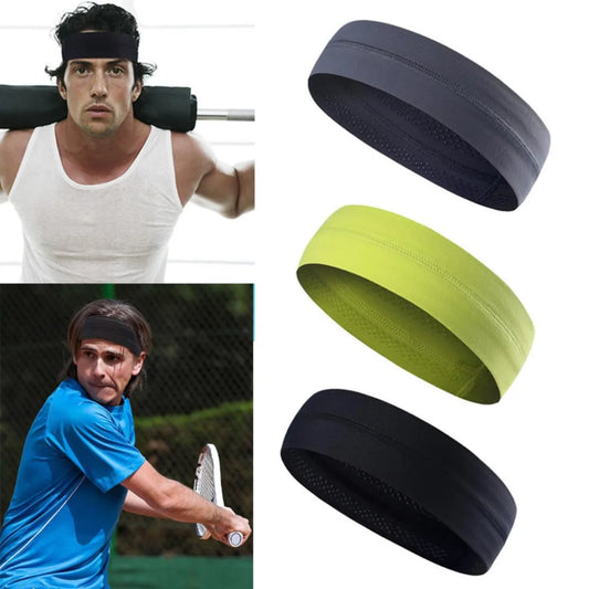 Non-slip Absorbent  Quick Dry Elastic Sweatband