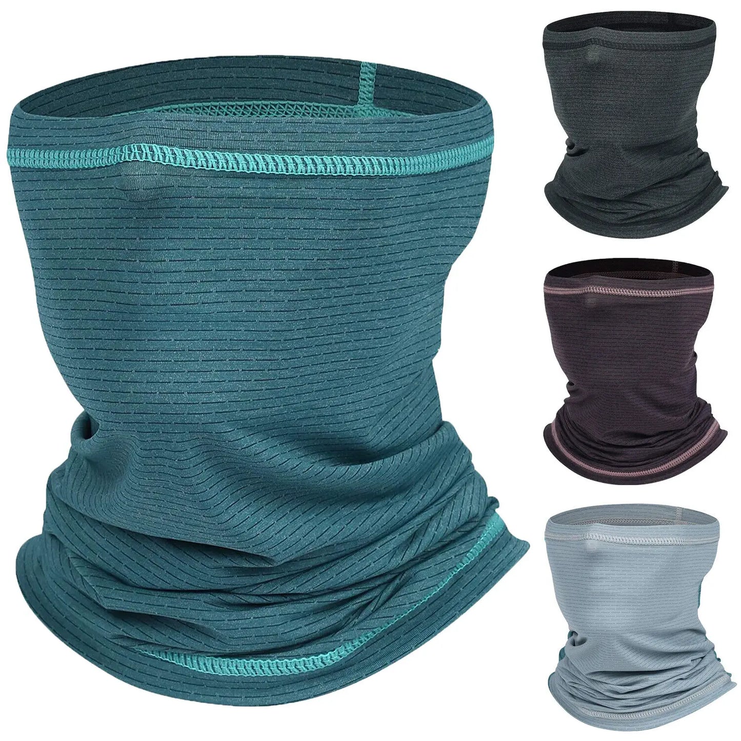 Cooling Neck Gaiter Bandana Face Mask for Men Women Summer UV Protection Cycling Fishing Scarf Cover