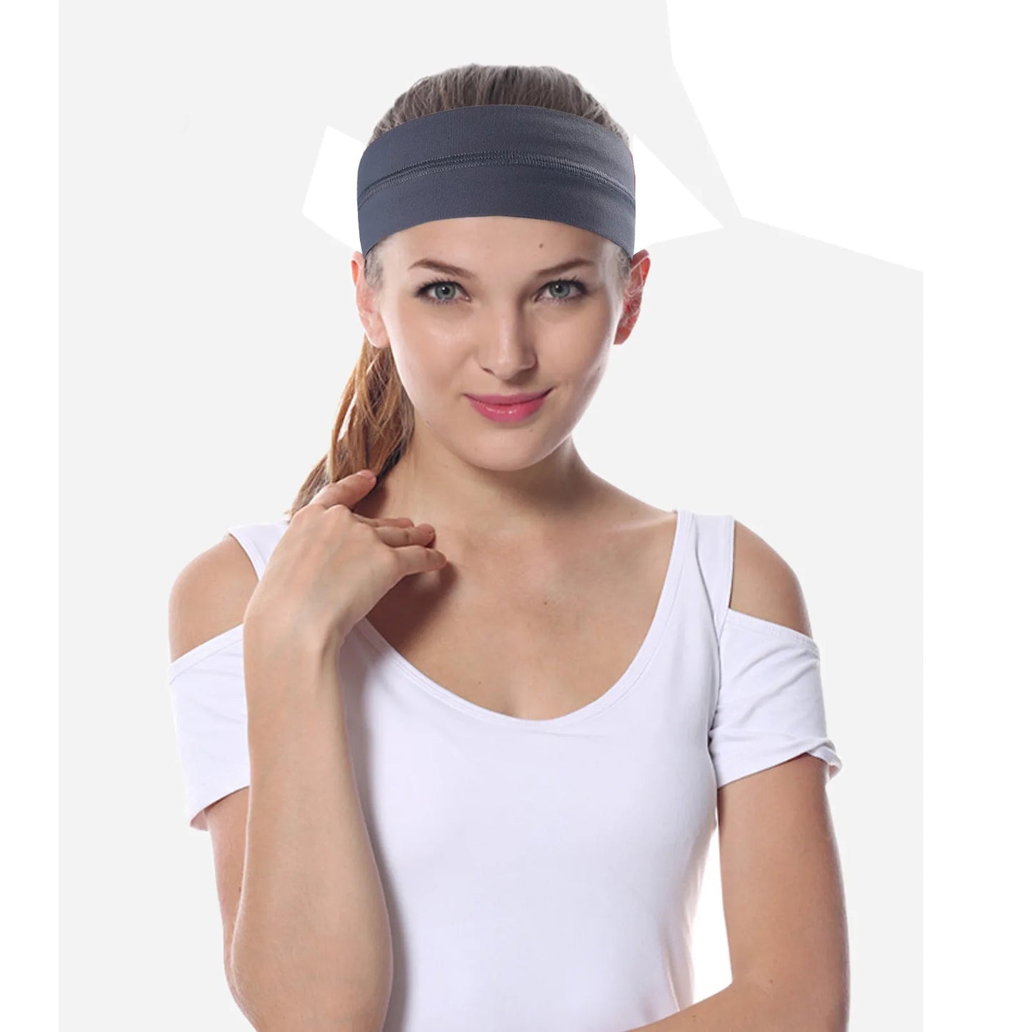 Non-slip Absorbent  Quick Dry Elastic Sweatband