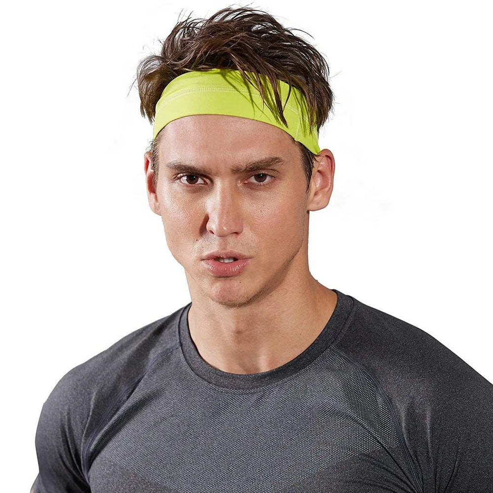 Non-slip Absorbent  Quick Dry Elastic Sweatband